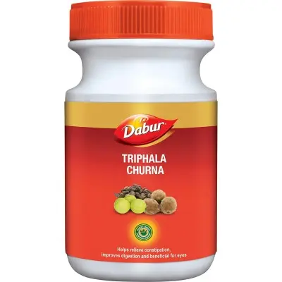 Трифала чурна / Triphala churna - омолодження, очищення, схуднення - Дабур - 500 гр